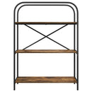 vidaXL Könyvespolc Füstölt tölgy 80 x 30 x 109 cm Faanyag