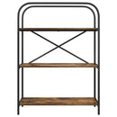 vidaXL Könyvespolc Füstölt tölgy 80 x 30 x 109 cm Faanyag