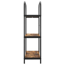 vidaXL Könyvespolc Füstölt tölgy 80 x 30 x 109 cm Faanyag