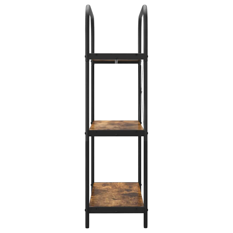 vidaXL Könyvespolc Füstölt tölgy 80 x 30 x 109 cm Faanyag