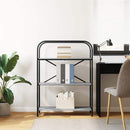 vidaXL Könyvespolc Szürke sonoma 80 x 30 x 109 cm Faanyag