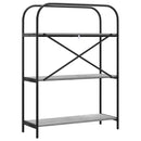 vidaXL Könyvespolc Szürke sonoma 80 x 30 x 109 cm Faanyag