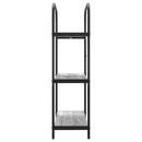 vidaXL Könyvespolc Szürke sonoma 80 x 30 x 109 cm Faanyag