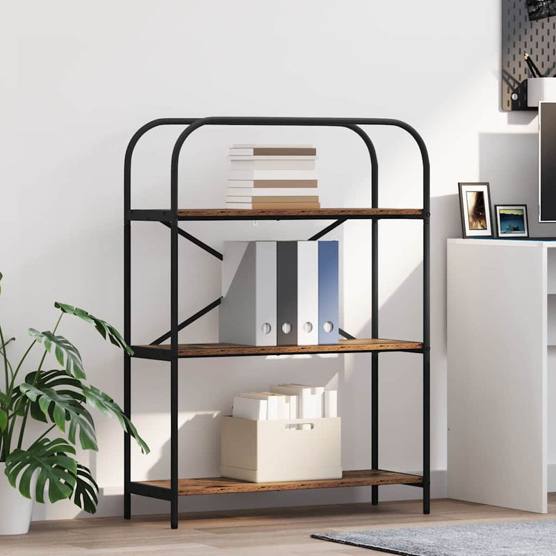 vidaXL Könyvespolc Régi fa 80 x 30 x 109 cm Faanyag