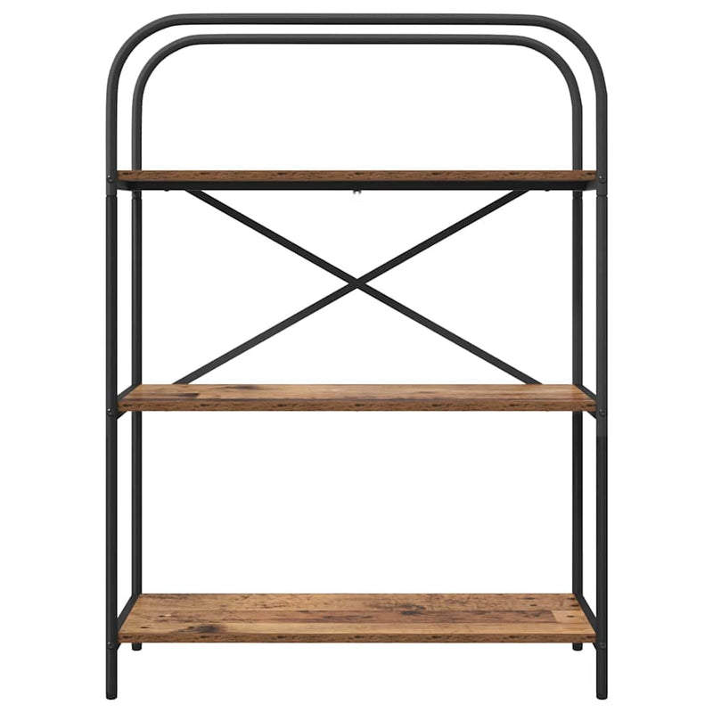 vidaXL Könyvespolc Régi fa 80 x 30 x 109 cm Faanyag