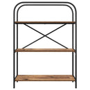 vidaXL Könyvespolc Öreg fa 80 x 30 x 109 cm Faanyag
