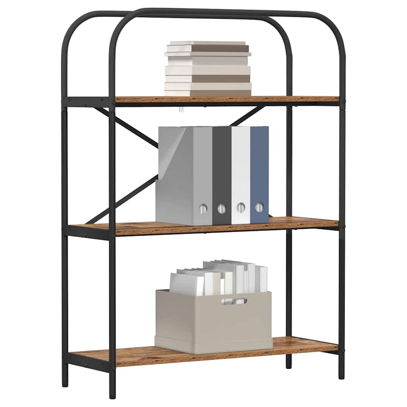 vidaXL Könyvespolc Régi fa 80 x 30 x 109 cm Faanyag