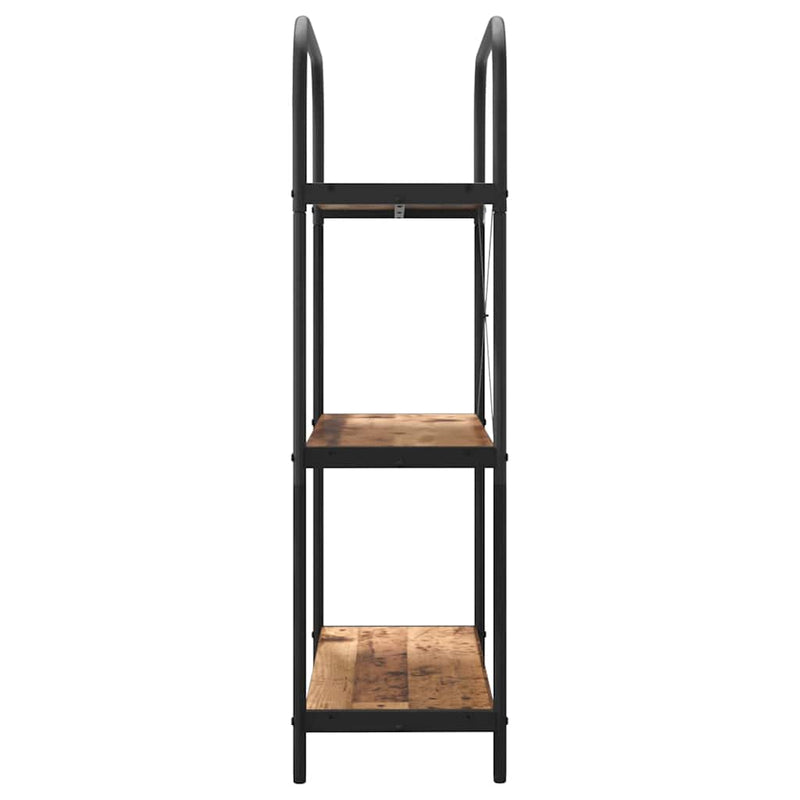 vidaXL Könyvespolc Régi fa 80 x 30 x 109 cm Faanyag