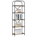 vidaXL Könyvespolc Füstölt tölgy 60 x 30 x 183 cm Faanyag