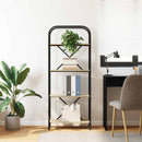 vidaXL Könyvespolc sonoma tölgy 60 x 30 x 146 cm Faanyag