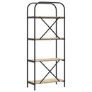 vidaXL Könyvespolc sonoma tölgy 60 x 30 x 146 cm Faanyag