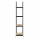 vidaXL Könyvespolc sonoma tölgy 60 x 30 x 146 cm Faanyag