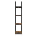 vidaXL Könyvespolc Füstölt tölgy 60 x 30 x 146 cm Faanyag