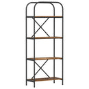 vidaXL Könyvespolc Régi fa 60 x 30 x 146 cm Faanyag