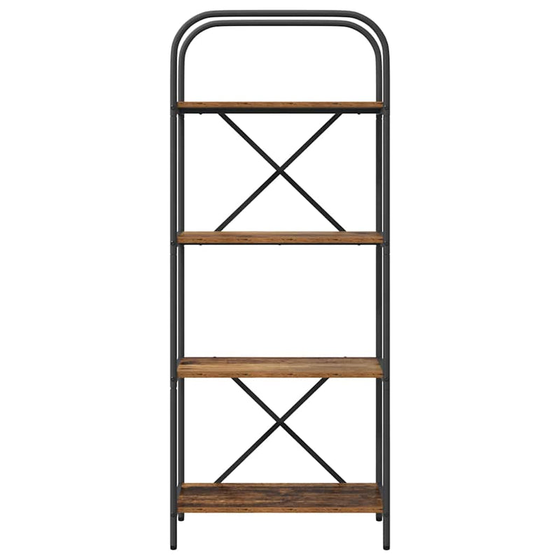 vidaXL Könyvespolc Régi fa 60 x 30 x 146 cm Faanyag