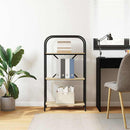 vidaXL Könyvespolc sonoma tölgy 60 x 30 x 109 cm Faanyag