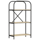 vidaXL Könyvespolc sonoma tölgy 60 x 30 x 109 cm Faanyag