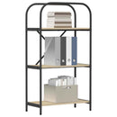 vidaXL Könyvespolc sonoma tölgy 60 x 30 x 109 cm Faanyag