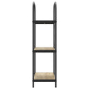 vidaXL Könyvespolc sonoma tölgy 60 x 30 x 109 cm Faanyag