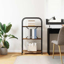 vidaXL Könyvespolc Füstölt tölgy 60 x 30 x 109 cm Faanyag