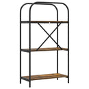 vidaXL Könyvespolc Füstölt tölgy 60 x 30 x 109 cm Faanyag