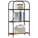 vidaXL Könyvespolc Füstölt tölgy 60 x 30 x 109 cm Faanyag