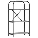 vidaXL Könyvespolc Szürke Sonoma 60 x 30 x 109 cm Faanyag