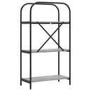 vidaXL Könyvespolc Szürke sonoma 60 x 30 x 109 cm Faanyag