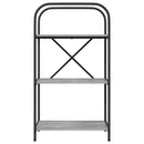 vidaXL Könyvespolc Szürke Sonoma 60 x 30 x 109 cm Faanyag