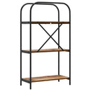 vidaXL Könyvespolc Öreg fa 60 x 30 x 109 cm Faanyag