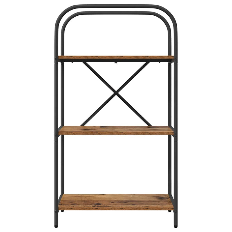 vidaXL Könyvespolc Régi fa 60 x 30 x 109 cm Faanyag