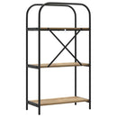 vidaXL Könyvespolc kézműves tölgy 60 x 30 x 109 cm Faanyag