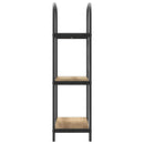 vidaXL Könyvespolc kézműves tölgy 60 x 30 x 109 cm Faanyag