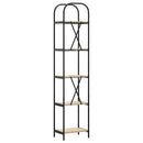 vidaXL Könyvespolc sonoma tölgy 40 x 30 x 183 cm Faanyag