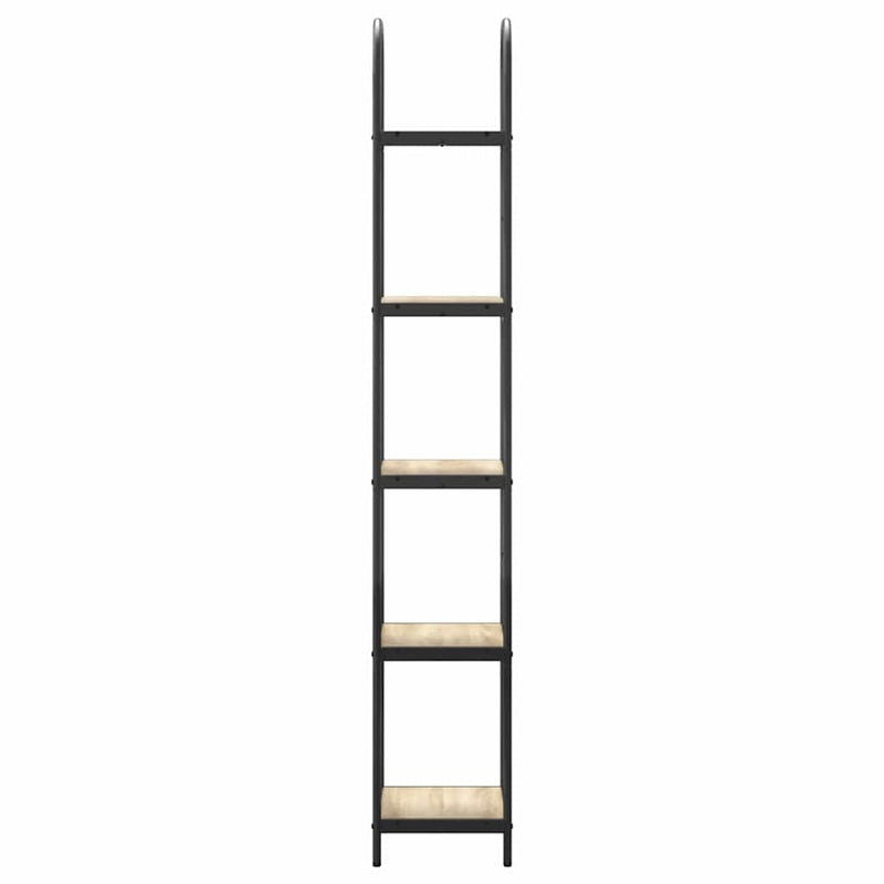 vidaXL Könyvespolc sonoma tölgy 40 x 30 x 183 cm Faanyag