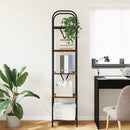 vidaXL Könyvespolc Füstölt tölgy 40 x 30 x 183 cm Faanyag