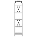 vidaXL Könyvespolc Szürke sonoma 40 x 30 x 183 cm Faanyag