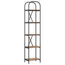 vidaXL Könyvespolc Öreg fa 40 x 30 x 183 cm Faanyag