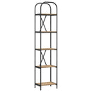 vidaXL Könyvespolc kézműves tölgy 40 x 30 x 183 cm Faanyag