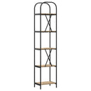 vidaXL Könyvespolc kézműves tölgy 40 x 30 x 183 cm Faanyag