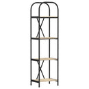 vidaXL Könyvespolc sonoma tölgy 40 x 30 x 146 cm Faanyag