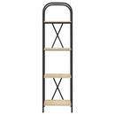 vidaXL Könyvespolc sonoma tölgy 40 x 30 x 146 cm Faanyag