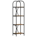 vidaXL Könyvespolc Füstölt tölgy 40 x 30 x 146 cm Faanyag