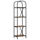 vidaXL Könyvespolc Füstölt tölgy 40 x 30 x 146 cm Faanyag