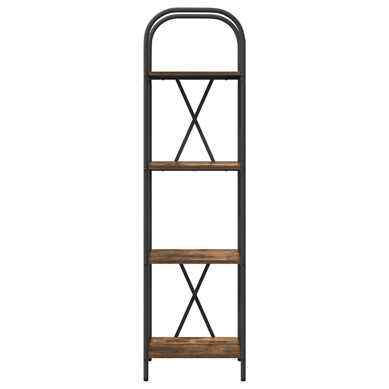 vidaXL Könyvespolc Füstölt tölgy 40 x 30 x 146 cm Faanyag