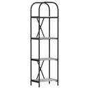 vidaXL Könyvespolc Szürke sonoma 40 x 30 x 146 cm Faanyag