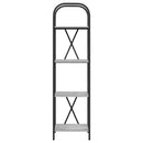 vidaXL Könyvespolc Szürke sonoma 40 x 30 x 146 cm Faanyag