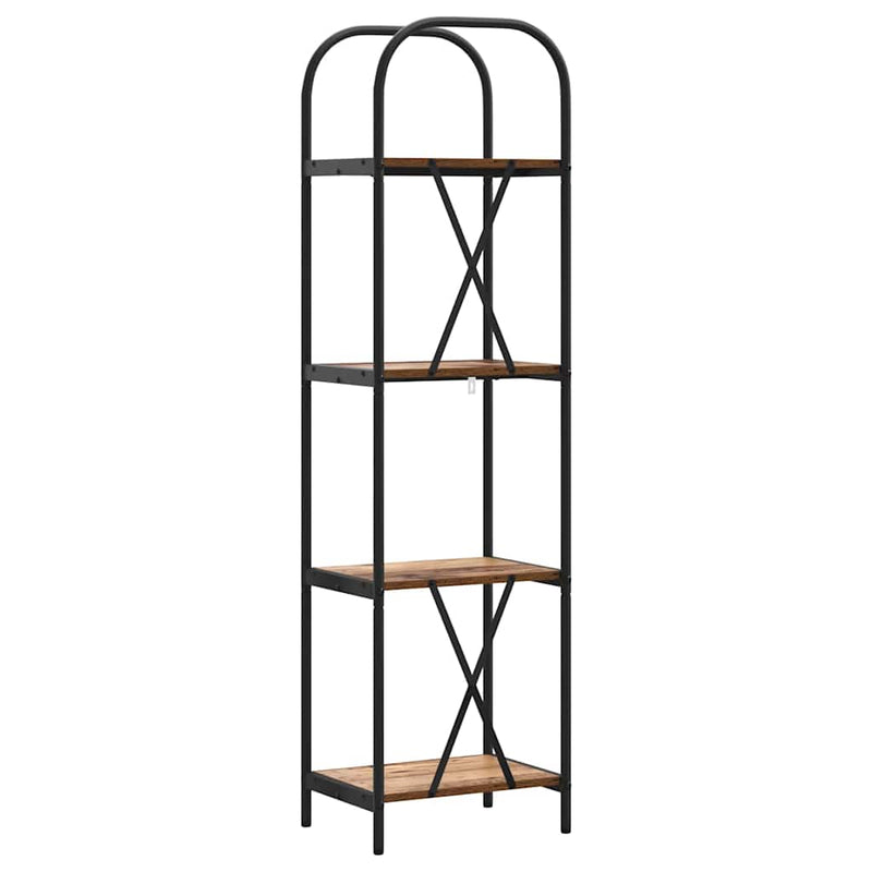 vidaXL Könyvespolc Régi fa 40 x 30 x 146 cm Faanyag