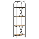 vidaXL Könyvespolc kézműves tölgy 40 x 30 x 146 cm Faanyag