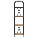 vidaXL Könyvespolc kézműves tölgy 40 x 30 x 146 cm Faanyag